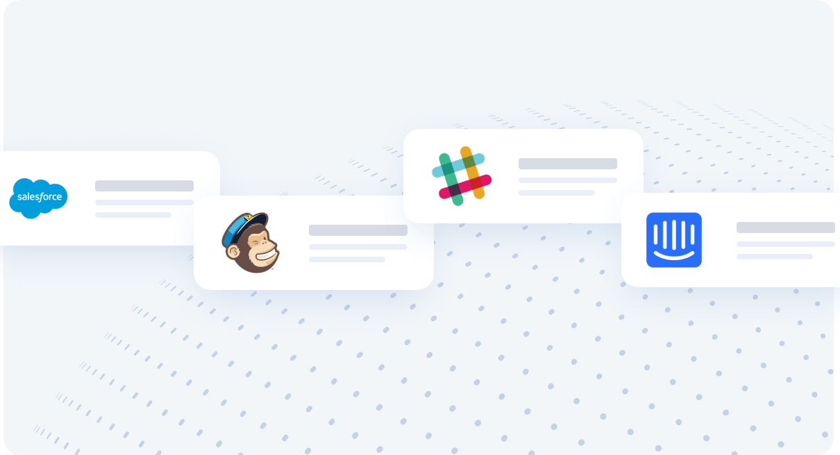 Salesforce, Mailchimp, Slack API Integration