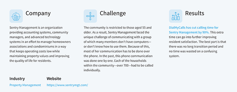 Sentry Management - DialMyCalls